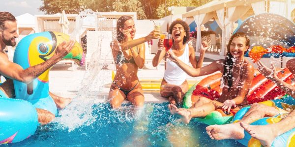 Request Houston pool cleaning before your party